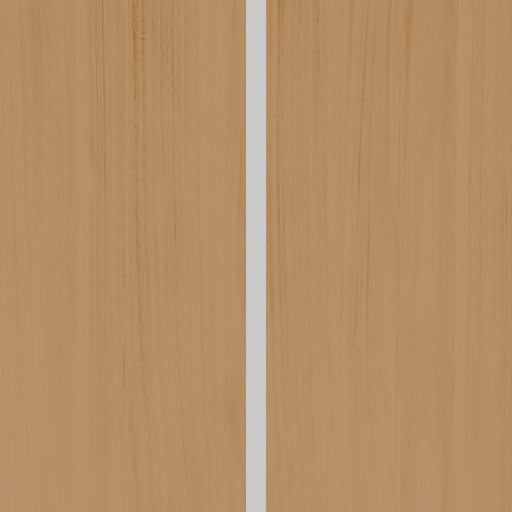 Flexiteak col. Scrubbed with white caulking